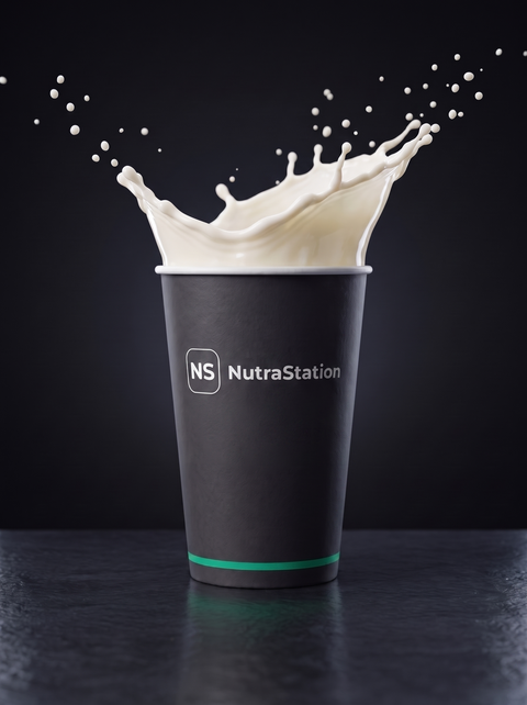 Copo NutraStation Whey Baunilha