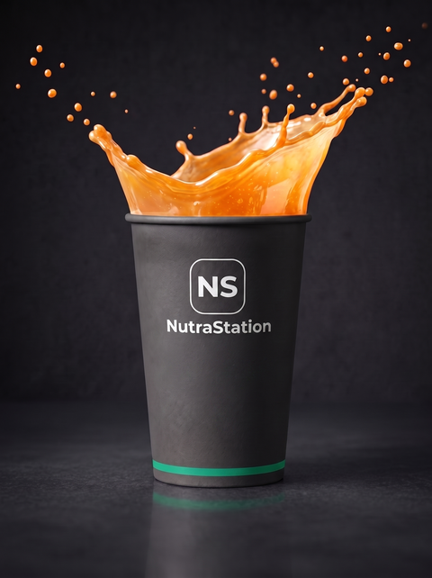 Copo NutraStation Suco Proteico